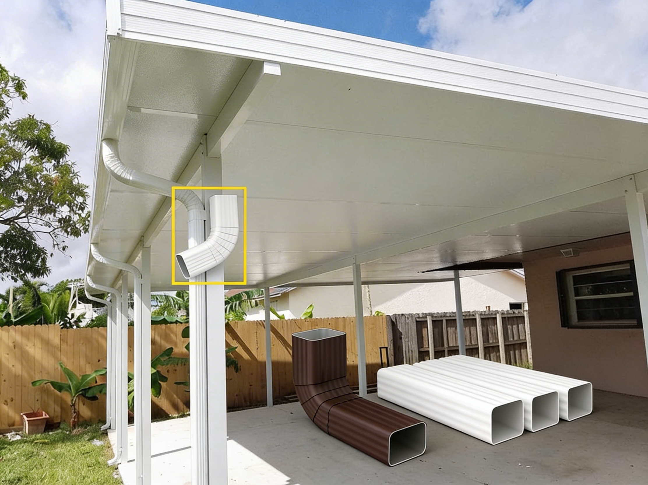 Seamless Aluminum Gutter Systems — Florida