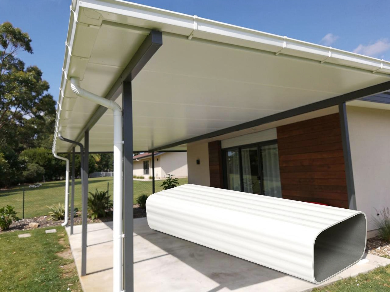 Aluminum Gutters & Downspouts